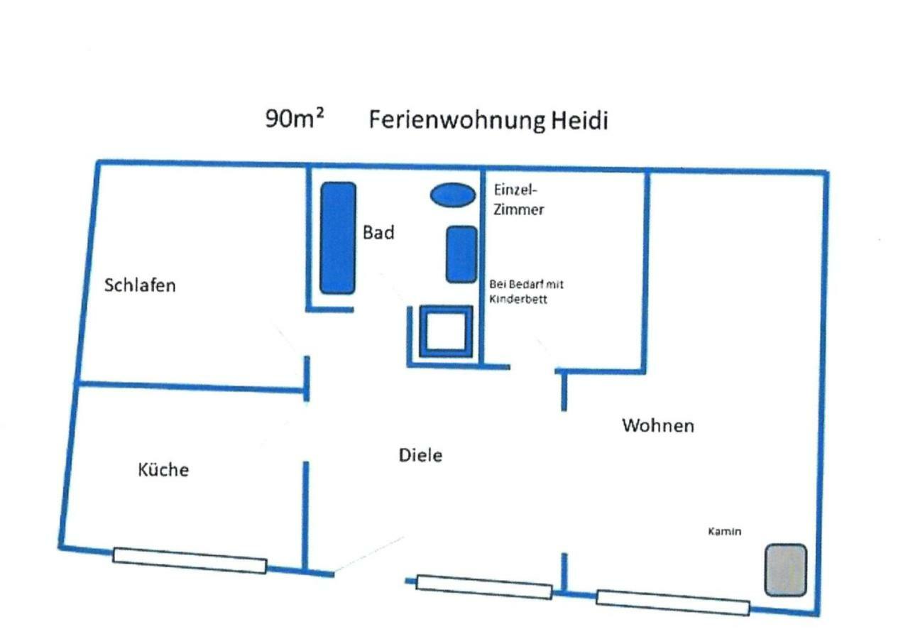 Ferienwohnung Heidi Altena Εξωτερικό φωτογραφία